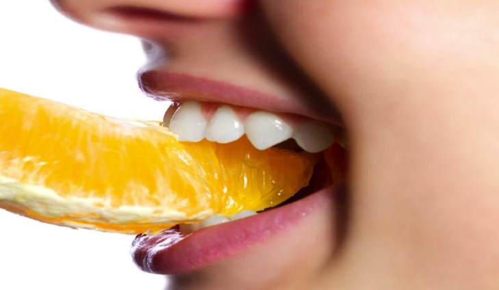 oranges make your teeth whiter